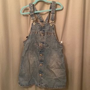 Girls overall/jean dress